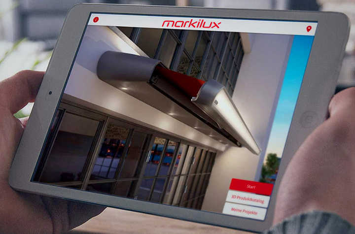 The Markilux Augmented Reality App